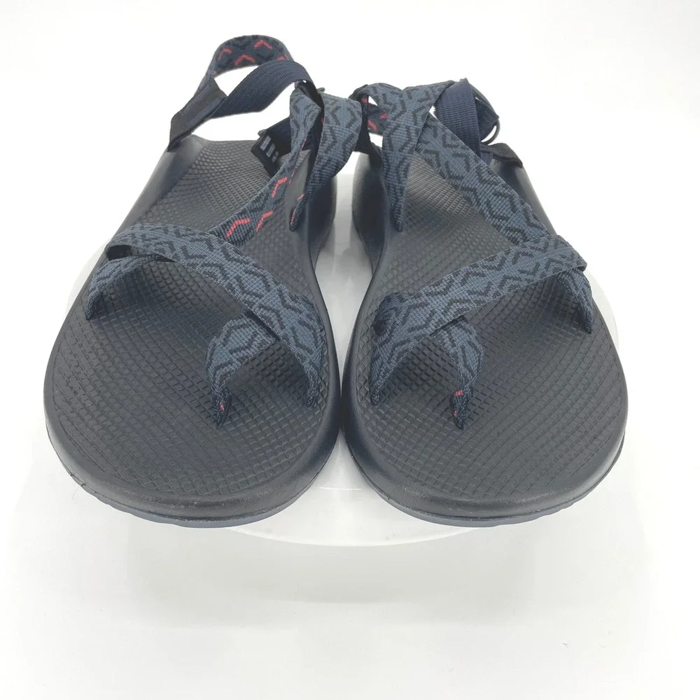Chaco Z/Cloud 2‎ Sandals Mens 12 Navy Blue Polyester Sport Gorpcore Hiking